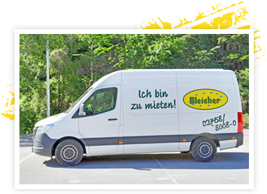 Mercedes Sprinter zum mieten